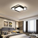 Modern Square Flush Mount Light Fixture Acrylic Ceiling Light Bedroom Living Room