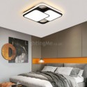 Modern Square Flush Mount Light Fixture Acrylic Ceiling Light Bedroom Living Room