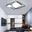 Modern Square Flush Mount Light Fixture Acrylic Ceiling Light Bedroom Living Room