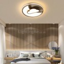 Moon and Cloud Flush Mount Ceiling Light for Bedroom Kids Room