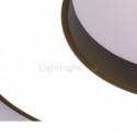 Modern Acrylic Flush Mount Moon and Circle Ceiling Light Bedroom Kids Room