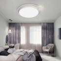 Simple Style Round Flush Mount Light Fixture Acrylic Ceiling Light Bedroom Living Room