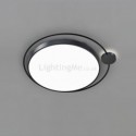 Simple Style Round Flush Mount Light Fixture Acrylic Ceiling Light Bedroom Living Room