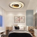 Irregular Round Flush Mount Ceiling Light for Bedroom Living Room