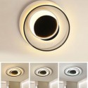 Irregular Round Flush Mount Ceiling Light for Bedroom Living Room