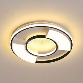 Modern Acrylic Flush Mount Ceiling Light Bedroom Living Room