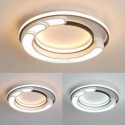 Circular Flush Mount Light Fixture Acrylic Ceiling Light Bedroom Living Room