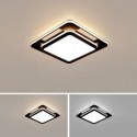 Modern Minimalist Flush Mount Lighting Square Ceiling Light Bedroom Living Room