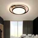 Modern Minimalist Flush Mount Light Fixture Round Ceiling Light Bedroom Living Room