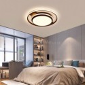 Modern Minimalist Flush Mount Light Fixture Round Ceiling Light Bedroom Living Room