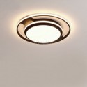 Modern Minimalist Flush Mount Light Fixture Round Ceiling Light Bedroom Living Room