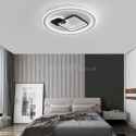 Modern Minimalist Ceiling Lamp Round and Square Flush Mount Light Fixture Bedroom Living Room