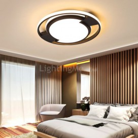 Modern Acrylic Flush Mount Ceiling Light Bedroom Living Room