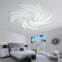 Irregular Linear Flush Mount Ceiling Light Modern Lighting Living Room Office