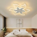 Elegant Flower Flush Mount Ceiling Light Unique Decorative Lighting Bedroom Dining Room