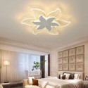 Elegant Flower Flush Mount Ceiling Light Unique Decorative Lighting Bedroom Dining Room