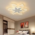 Elegant Flower Flush Mount Ceiling Light Unique Decorative Lighting Bedroom Dining Room