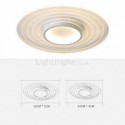 Modern Circular Flush Mount Ceiling Light Minimalist Light Fixture Living Room Dining Room