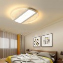 Modern Minimalist Flush Mount Ceiling Light Creative Linear Light Fixture Living Room Office