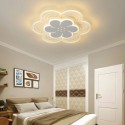 Gorgeous Petal Flush Mount Ceiling Light Minimalist Acrylic Light Bedroom Living Room