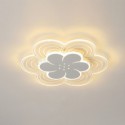 Gorgeous Petal Flush Mount Ceiling Light Minimalist Acrylic Light Bedroom Living Room