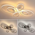 Modern Flush Mount Ceiling Light Flower Design Decorative Lighting Bedroom Living Room