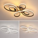 Modern Flush Mount Ceiling Light Flower Design Decorative Lighting Bedroom Living Room