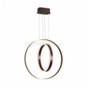 Double Ring Pendant Light Acrylic Halo Ring Ceiling Light Living Room Dining Room