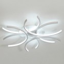 Modern Flush Mount Ceiling Light Silica Gel Decoration Light Bedroom Living Room