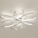 Modern Flush Mount Ceiling Light Silica Gel Decoration Light Bedroom Living Room