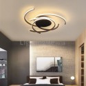 Modern Acrylic Flush Mount Ceiling Light Creative Decoration Lighting Bedroom Living Room