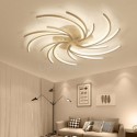 Modern Windmill Flush Mount Ceiling Light Irregular Decoration Lighting Bedroom Living Room