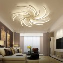 Modern Windmill Flush Mount Ceiling Light Irregular Decoration Lighting Bedroom Living Room