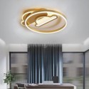 Modern Flush Mount Acrylic Double-Layer Cloud Shaped Ceiling Light Bedroom Living Room