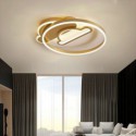 Modern Flush Mount Acrylic Double-Layer Cloud Shaped Ceiling Light Bedroom Living Room