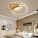 Modern Flush Mount Acrylic Double-Layer Cloud Shaped Ceiling Light Bedroom Living Room