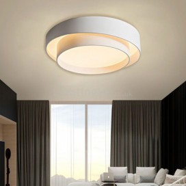 Contemporary Flush Mount Circular Ceiling Light Living Room Bedroom