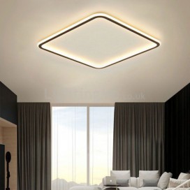 Modern Minimalist Flush Mount Ultra Thin Flush Mount Ceiling Light Bedroom Living Room
