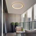 Minimalist Circular Flush Mount Ceiling Light Living Room Hallway