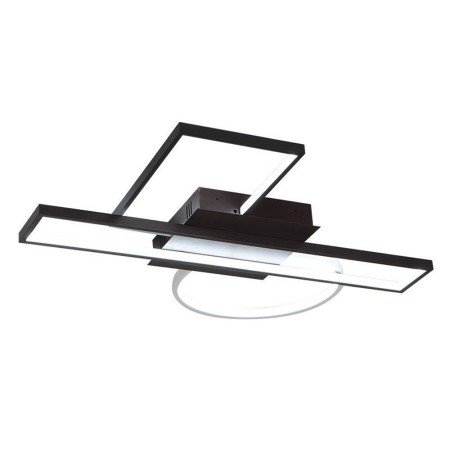 Modern Rectangle Flush Mount Ceiling Light Creative Decoration Light Fixture Living Room Office