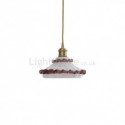 Modern Glass Pendant Lamp Single Head Pendant Light Bedroom Living Room