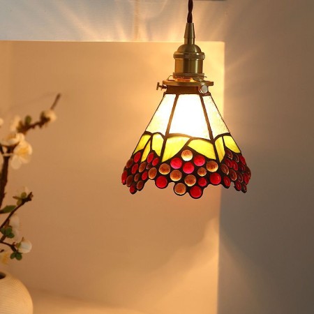 Single Head Glass Pendant Light Modern Glass Pendant Lamp Bedroom Living Room