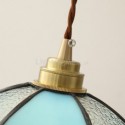 Minimalist Petal Glass Pendant Light Single Head Glass Pendant Lamp Living Room Bedroom