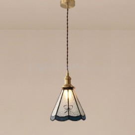 Modern Simple Glass Pendant Light 1 Light Pendant Lamp Living Room Bedroom