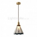 Modern Simple Glass Pendant Light 1 Light Pendant Lamp Living Room Bedroom