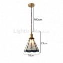 Modern Simple Glass Pendant Light 1 Light Pendant Lamp Living Room Bedroom