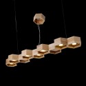 7 Light Wood Modern/ Contemporary Pendant Light