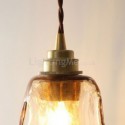 Glass Pendant Light 1 Light Mini Decorative Light Fixture Bedroom Living Room