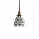 Modern Simple Glass Pendant Light Single Head Glass Lighting Bedroom Living Room