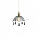 Contemporary Simple Glass Pendant Light Creative Decorative Glass Lighting Bedroom Living Room